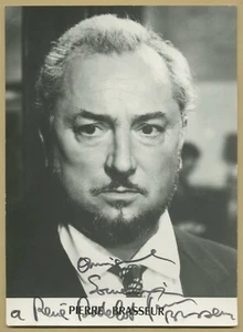 Pierre Brasseur (1905-1972) - Belle grande photo dédicacée - Foto 1 di 1