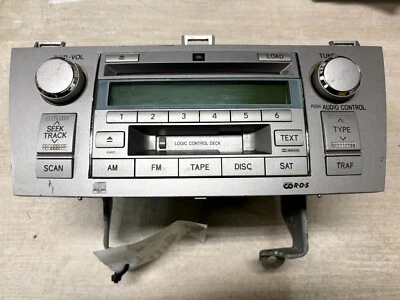 Radio AM FM 6 discos CD casete original Toyota 86120-AA120 para Toyota Solara 2004 Foto 1 de 4