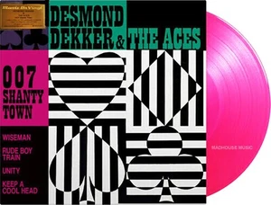 DESMOND DEKKER & The Aces LP 007 Shanty Town MAGENTA COLOURED VINYL Numbered Ltd - Picture 1 of 7