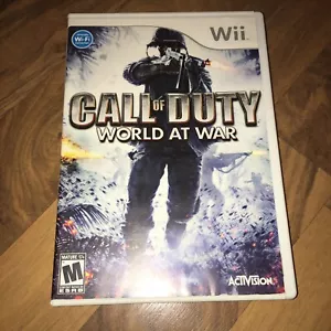 Call of Duty: World at War Nintendo Wii Game (U) Complete With Case And Manual - Picture 1 of 3