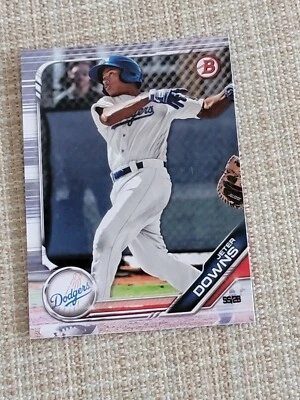 2019 Bowman Chrome Prospect BP-115 JETER DOWNS - Image 1 of 4