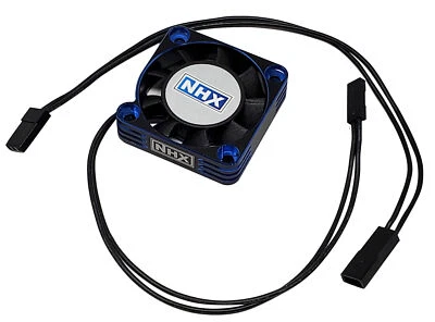 NHX RC HV 40mm Aluminum Case High Speed 16000 RPM Motor / ESC Cooling Fan Blue - Image 1 of 4