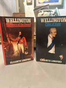 Wellington Pillar Of State & The Years Of The Sword 1st Ed Elizabeth Longford - Imagen 1 de 22