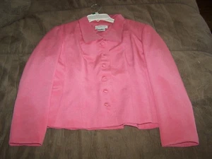 Ladies Talbots Petites Pink Blazer Size 8P in excellent shape fully lined  - Picture 1 of 1