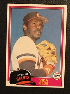 Topps Vida Blue Giants #310 1981 - Imagen 1 de 6
