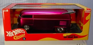 Hot Wheels American Classics Customized VW DRAG BUS ∞Spectra Flame magenta ∞1/18 - Picture 1 of 7