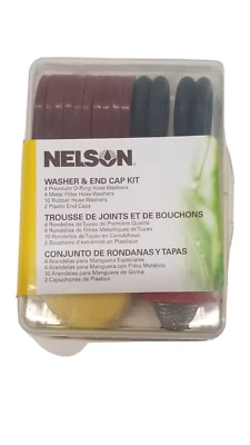 Kit de 20 piezas de lavadora y tapa de extremo Nelson para manguera de jardín Foto 1 de 4