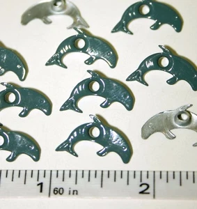 1/8" Grey Dolphine Eyelets Scrap booking Card Making Stamping - Picture 1 of 1