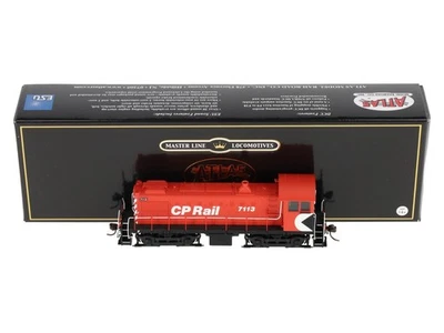 Atlas 10003831 HO CP Rail S-4 Diesel Locomotive with DCC & Sound #7113 EX/Box - Image 1 of 4
