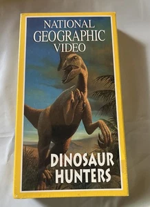 National Geographic VHS - Dinosaur Hunters New In Wrapping - Picture 1 of 2