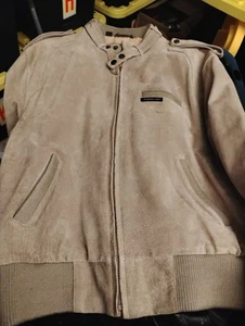 1990s Members Only Suede Jacket Style 64751 Color 413 Size 42 Still Has Tags - Picture 1 of 10