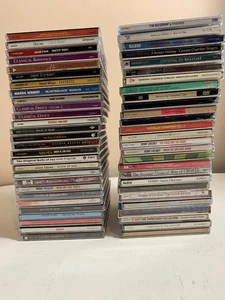 HUGE Lot of 55 Music CDs Rock Jazz Pop Blues Country R&B Alternatrive & More - Imagen 1 de 3