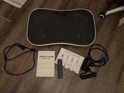 Placa Vibración, Vibración Todo el Cuerpo para Drenaje Linfático y Pérdida de Peso Foto 1 de 4