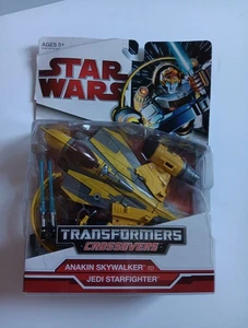 Transformers Crossovers STAR WARS Anakin Skywalker To Jedi Starfighter 2009 NEW - Picture 1 of 4