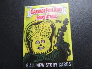 2021 Mars Attacks Uprising Garbage Pail Kids GPK Sealed Collector 6 Card Set - Picture 1 of 6