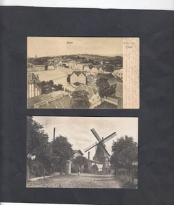 2 AK, Insel Rügen, 1x Gruss aus Bergen, 1x Graal, am Flunderweg 1905/29 - Bild 1 von 2