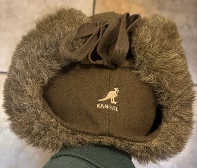 Lana Kangol Ushanka imitación piel estilo trampero talla grande Foto 1 de 4