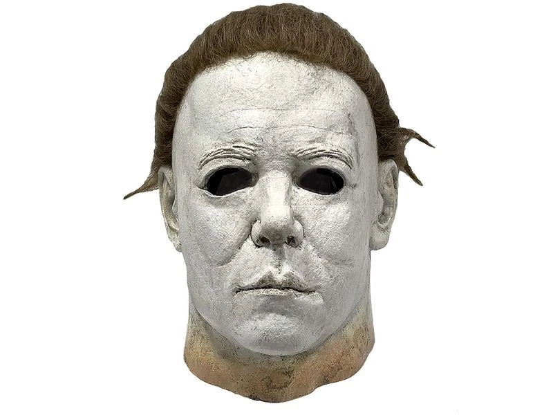 Michael Myers Mask Halloween II Aged Overhead Latex Scary Adult Horror Costume - Image 1 of 1
