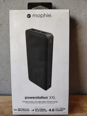 *NUEVO* Batería portátil Mophie PowerStation XXL - negra Foto 1 de 4