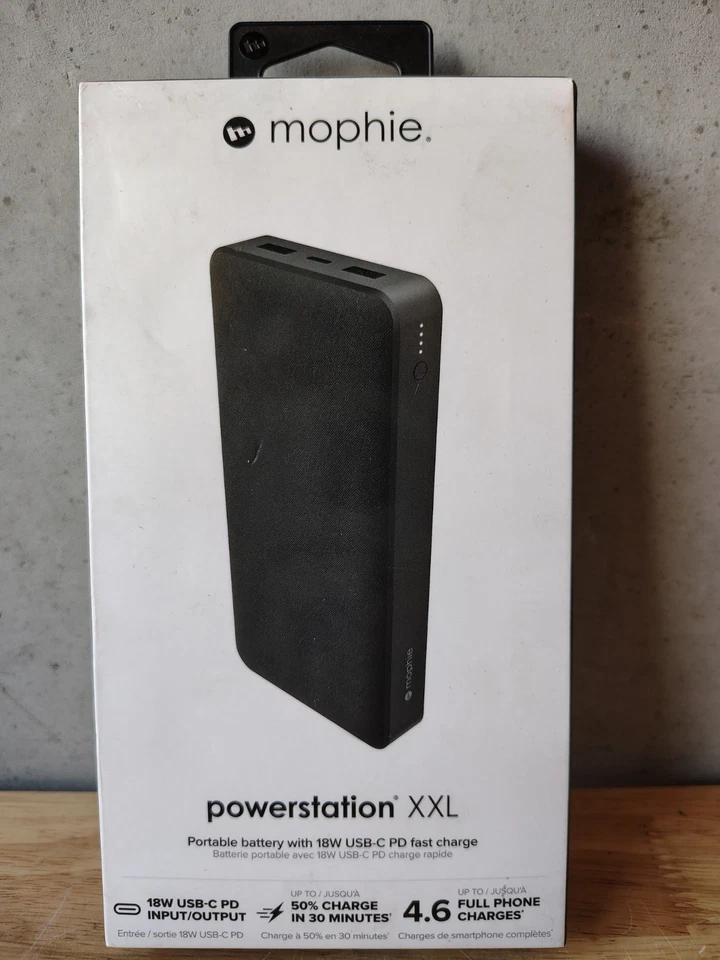 *NUEVO* Batería portátil Mophie PowerStation XXL - negra Foto 1 de 4