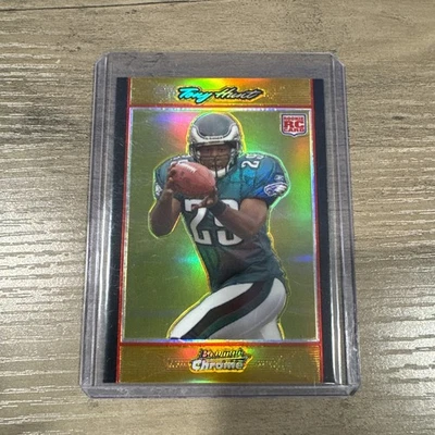 2007 Bowman Chrome Tony Hunt Gold Refractor /50 Rookie Eagles - Image 1 of 2
