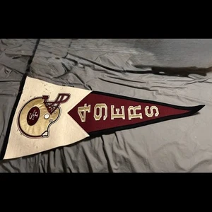 Pennant NFL 49ers bordeaux e oro - Foto 1 di 1