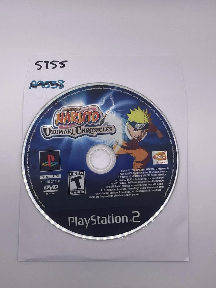 Naruto: Uzumaki Chronicles (PS2, 2006) SIN SEGUIMIENTO - SOLO DISCO 5755 Foto 1 de 1