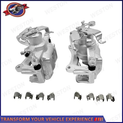 For 2015-2019 Ford Transit-250 Transit-350 -150 Rear Brake Calipers w/ Bracket - Image 1 of 4