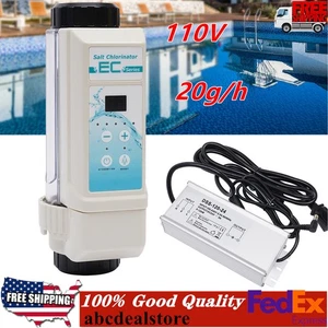 Complete Salt Water Pool Chlorine Generator System for 26000 Gallon Chlorinator - Picture 1 of 12