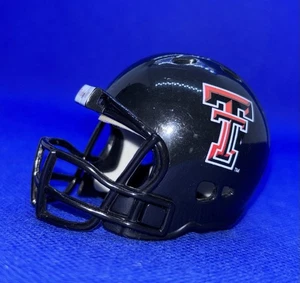 Casco profesional de bolsillo Texas Tech Red Raiders NCAA fútbol americano universitario máscara negra - Imagen 1 de 11