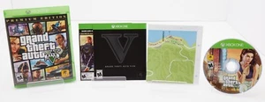 Grand Theft Auto V Premium Online Edition - Microsoft Xbox One KOMPLETT CIB - Bild 1 von 8