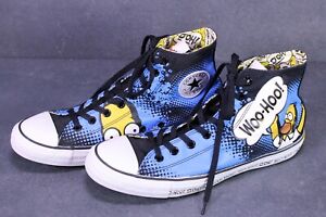 Converse All Star Classic Hi Chucks Herren Sneaker Gr. 44 Simpsons blau CH3-345