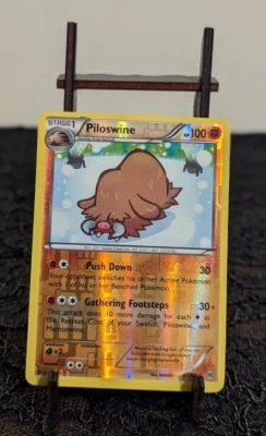 Pokémon TCG Piloswine 81/162 Breakthrough Reverse Holo - 2015 - Image 1 of 3