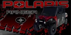 Polaris RANGER RZR Ranger 1000XP, 900XP, SIDE BY SIDE Garage Vinyl Banner Sign - Picture 1 of 6