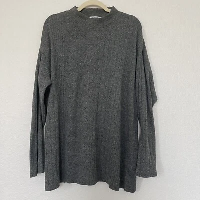 Pierre Cardin Men’s Long Sleeve Knit Pull Over Sweater Top Size XL Dark Gray - Image 1 of 4