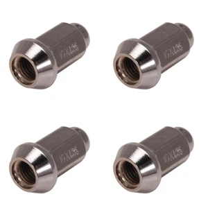 ITP ALUG14BX Tapered Chrome Lug Nut 10mm x 1.25mm Thread Pitch w/14mm Head - Picture 1 of 4