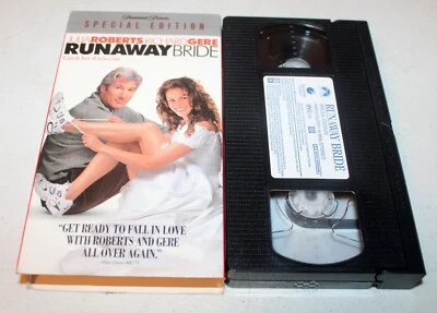 Runaway Bride (VHS, 2000, Special Edition)  Richard Gere, Roberts - Very Good - Image 1 of 2