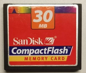 32MB SanDisk CompactFlash Memory Card - Picture 1 of 1