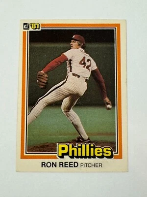 1981 Donruss - #44 Ron Reed - Image 1 of 2