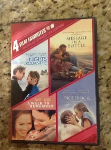 Nicholas Sparks Collection: 4 Film Favorites (DVD, 2011, 4-Disc Set)Authentic US - Picture 1 of 6