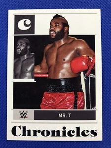 2022 #26 Mr T Panini Chronicles WWE Legend - Foto 1 di 2