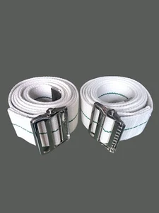 Lot of 2 Posey 6556L Medical Hospital Nursing Lift Transfer Gait Belt Strap 78” - Picture 1 of 2