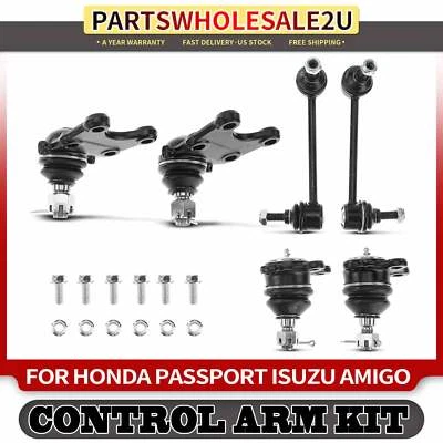 Barra estabilizadora frontal y rótula 6 piezas para Honda Passport Isuzu Rodeo Foto 1 de 4