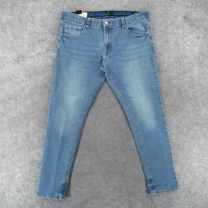 Pantalones de mezclilla Denali para hombre 38x30 elásticos ajustados tiro medio lavado claro desvanecimiento cintura cómoda - Imagen 1 de 18