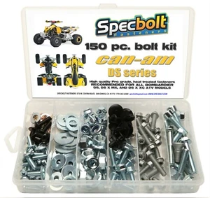 150 piezas CAN-AM DS450 Bolt Kit ATV DS 450 MX XC X Bombardier Can Am carrocería motor lengüetas - Imagen 1 de 9