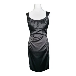 Maggy London Womens Black Formal Dress Sleeveless Evening Cocktail Size UK 10 - Picture 1 of 6