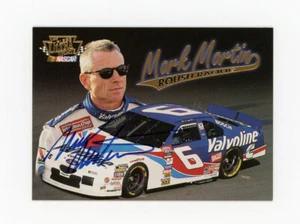 Mark Martin 1997 Ultra Update Autographs Auto Autographed Fleer Embossed COA #3 - Picture 1 of 3