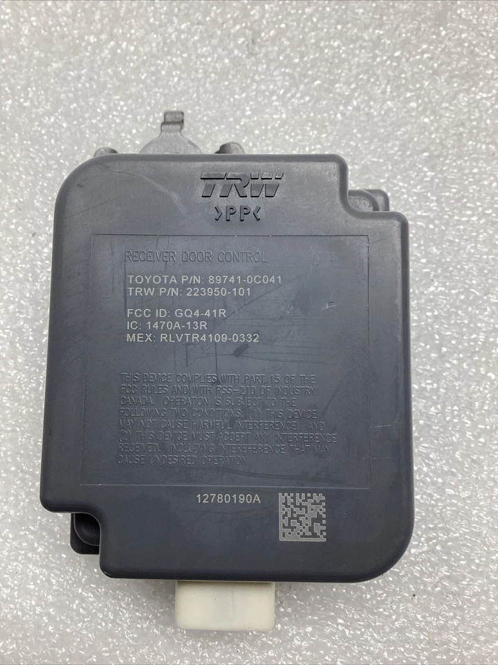 2007-2013 TOYOTA TUNDRA ДВЕРИ БЕСКЛЮЧЕВОЙ ВХОД ПРИЕМНИК МОДУЛЬ УПРАВЛЕНИЯ OEM - Изображение 1 из 4