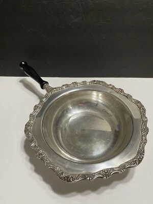 Sartén de plata Heritage 1847 Rigers Bros. con mango de madera  Foto 1 de 4