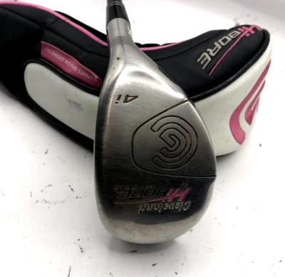 Cleveland Ladies Hibore 25* 4i Hybrid Womens flex Graphite w/HC *Good* - Image 1 of 4